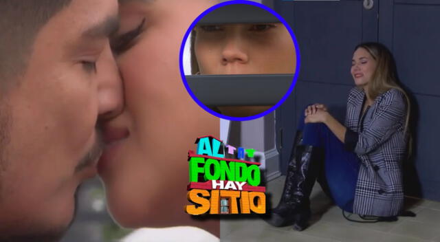 Macarena queda destrozada al ver el beso entre Joel y Patty. Macarena queda destrozada al ver el beso entre Joel y Patty.