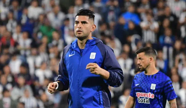 Carlos Zambrano solo estuvo 8 minutos en el partido ante UTC.