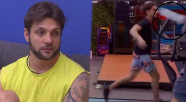 Nicola Porcella fue agredido por Emilio en uno de los capítulos de 'La casa de los famosos'.