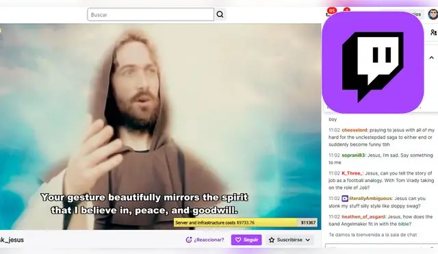 Conoce al 'bot' de Jesús, el cual te da consejos y te 'bendice' para que ganes tus partidas.