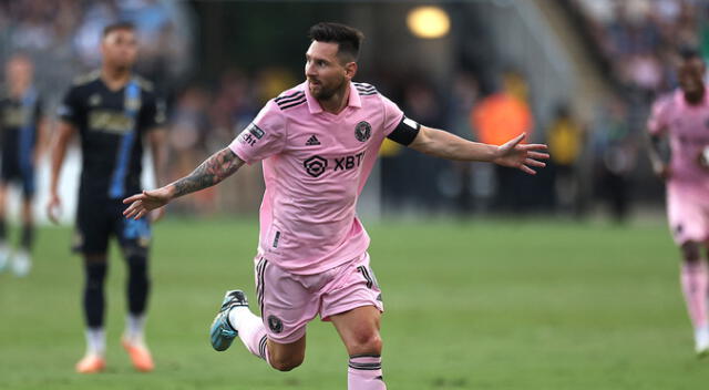 Inter Miami chocó con Philadelphia Union por la semifinal de la Leagues Cup.