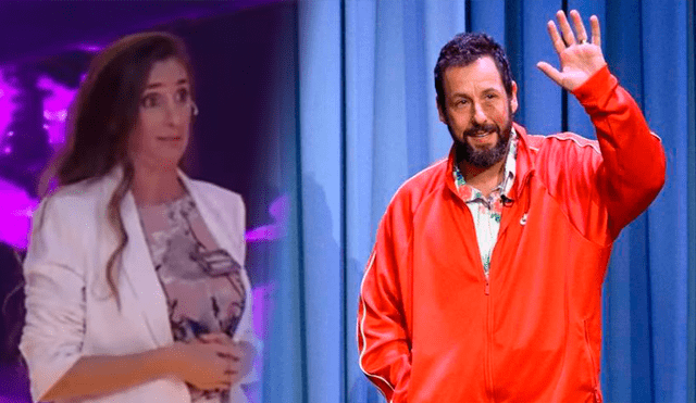 Una participante de 'Los 8 escalones' sorprendió con anécdota que involucra a Adam Sandler.