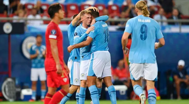 Manchester City vs. Sevilla por Supercopa de Europa Manchester City vs. Sevilla por Supercopa de Europa