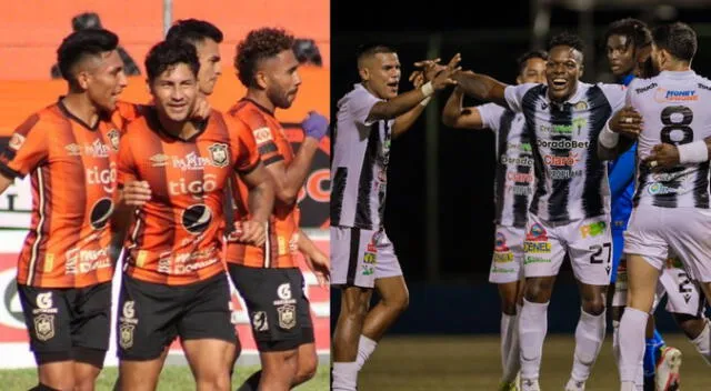 Águila y Diriangén en el Estadio Las Delicias de Santa Tecla por la Copa Centroamericana 2023.