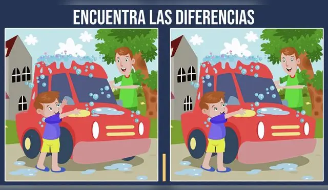 Pon a prueba tu sentido visual y halla en segundos las diferencias.