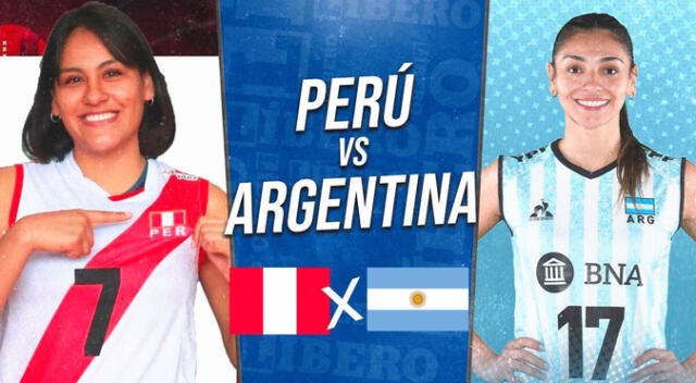 Perú vs. Argentina EN VIVO: Sudamericano Voleibol 2023.