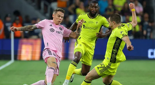 Inter Miami vs. Nashville chocan por la final de la Leagues Cup 2023.