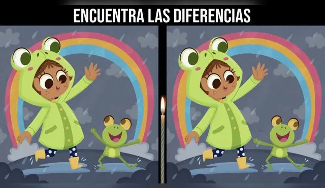 Pon a prueba tu sentido visual y encuentra rápidamente las diferencias.