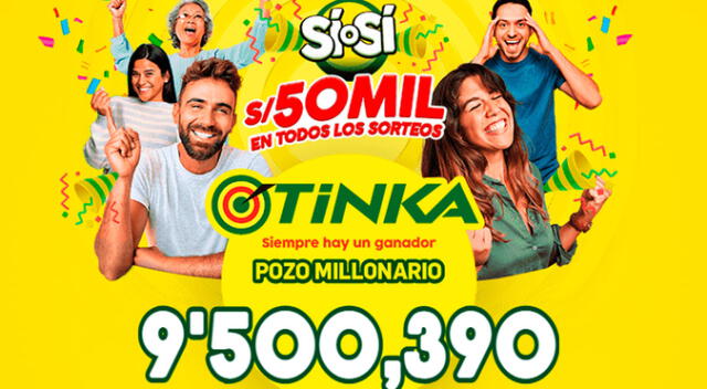 Conoce los resultados del último sorteo de La Tinka.