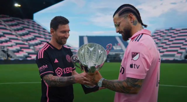 Conoce cuánto habría recibido Lionel Messi por aparecer en el videoclip de Maluma.