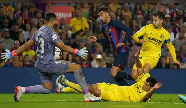 Barcelona y Villarreal chocarán en el Estadio La Cerámica.