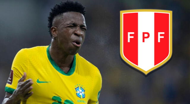 Vinicius Junior será baja ante la selección peruana