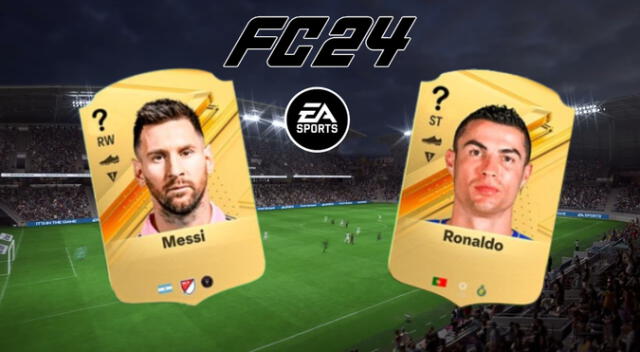 Conoce cuáles son las valoraciones de Lionel Messi y Cristiano Ronaldo en EA Sports FC 24.