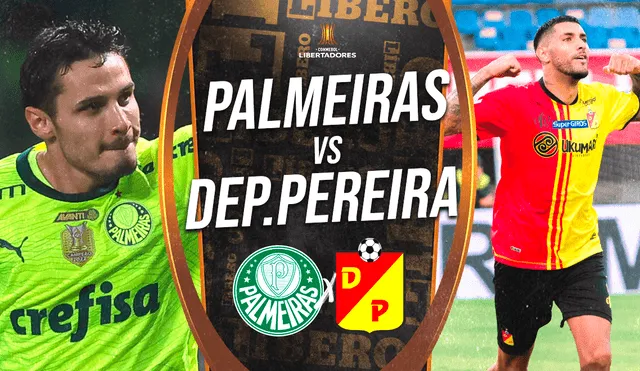 Palmeiras y Deportivo Pereira juegan en Brasil por la Copa Libertadores. Palmeiras y Deportivo Pereira juegan en Brasil por la Copa Libertadores.