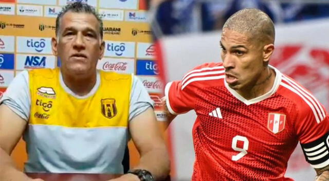 Técnico paraguayo fue contundente con Paolo Guerrero