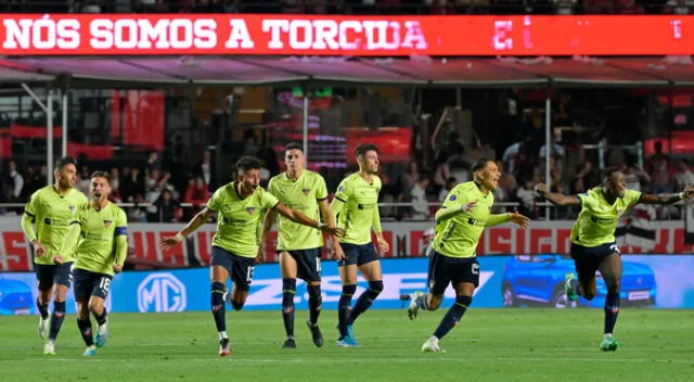 LDU eliminó a Sao Paulo y clasificó a semifinales de la Copa Sudamericana 2023