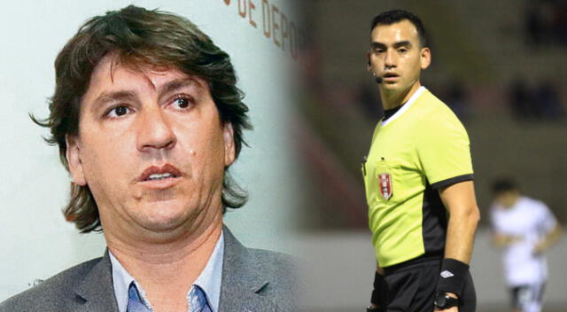 Jean Ferrari fue suspendido por ofender al árbitro Augusto Menéndez