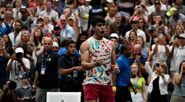 Carlos Alcaraz no tuvo complicaciones para clasificar a los cuartos de final del US Open