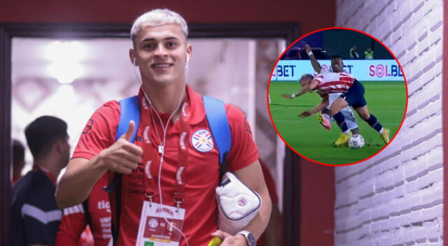 Ramón Sosa fue un dolor de cabeza para la defensa peruana en el primer tiempo.