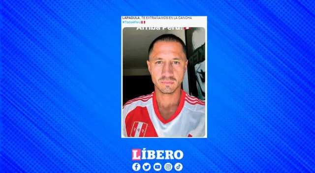 Gianluca Lapadula alentó  a la 'Bicolor' desde su hogar y los hinchas piden su regreso.