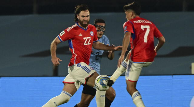 Chile pierde contra Uruguay por las Eliminatorias 2026.