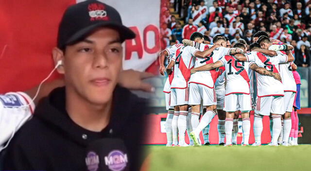 Joao Grimaldo recibe emotivo consejo de un histórico de Perú