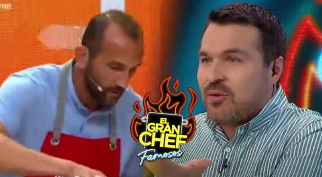 El conocido jurado de 'El gran chef famosos' visitó la cafetería de Hernán Barcos.