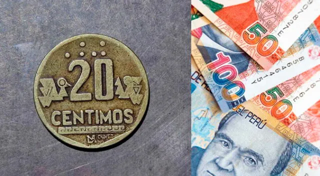 Por si no lo sabes, esta moneda de 20 céntimos podría valer cientos de soles.