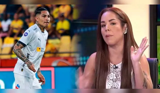 Periodista ecuatoriana arremetió fuerte contra el rendimiento de Paolo Guerrero en LDU