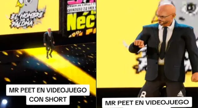 Mr. Peet es viral en TikTok luego de ser retratado en un videojuego de lucha libre. Mr. Peet es viral en TikTok luego de ser retratado en un videojuego de lucha libre.