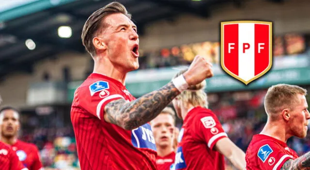 Oliver Sonne está en los planes de la selección peruana.