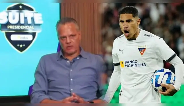 Esteban Paz habló sobre la falta de gol de Paolo Guerrero en LDU
