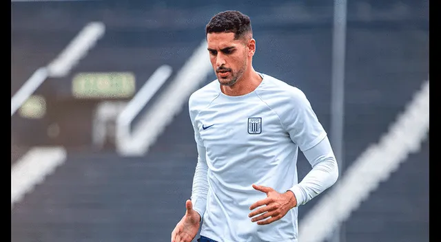 Pablo Sabbag busca volver lo antes posible a jugar con Alianza Lima.