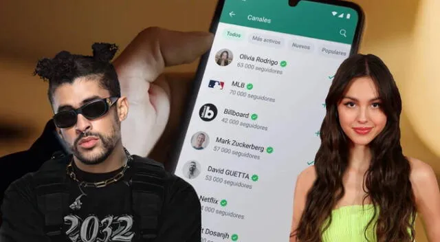 WhatsApp: todas las celebridades que tienen canal en la app