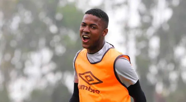 Jhonnier Montaño Jr está como invitado en Sporting Cristal