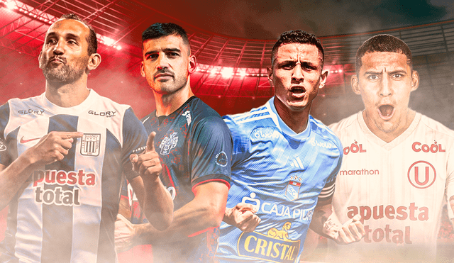 Conoce el fixture de Alianza Lima, Universitario, Sporting Cristal y Melgar.