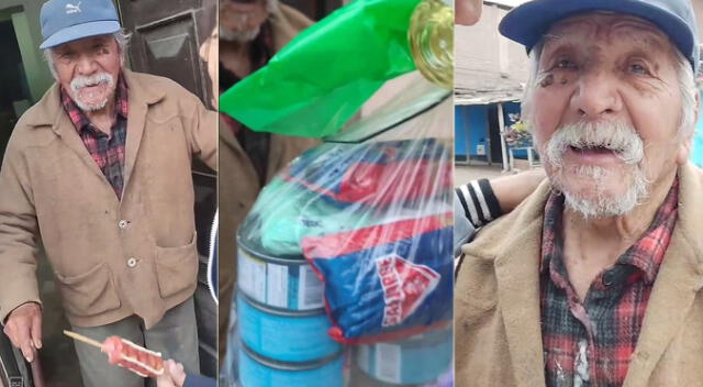 Tiktok, joven dona su Qali Warma a adulto mayor Tiktok, joven dona su Qali Warma a adulto mayor
