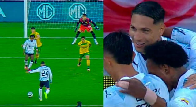 Paolo Guerrero puso el 2-0 para LDU. Paolo Guerrero puso el 2-0 para LDU.