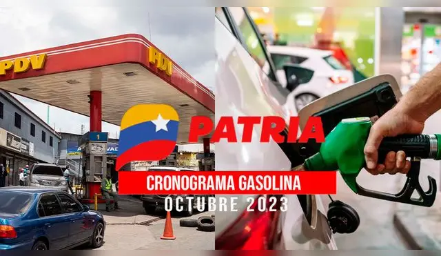El cronograma para la entrega de Gasolina subsidiada en Venezuela por placa y número de cédula.