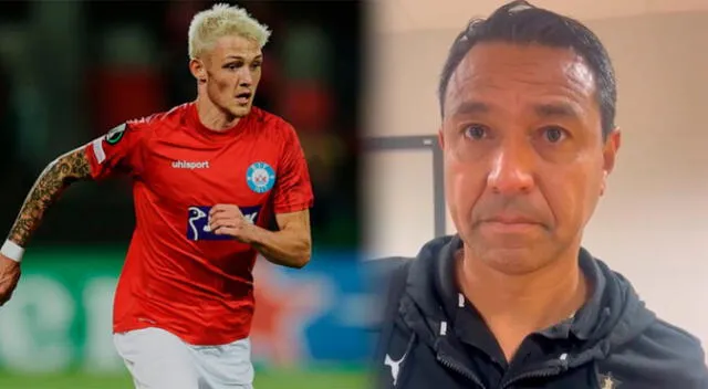 Nolberto Solano fue contundente con Oliver Sonne