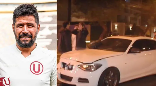Hijo del exjugador de Universitario de Deportes, Mauro Cantoro, provoca triple choque en el distrito de San Isidro.