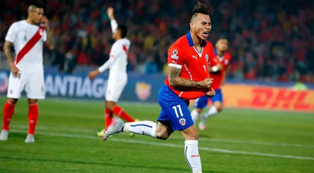 Eduardo Vargas es un histórico de la selección chilena