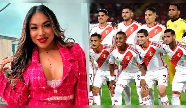 Dayanita se pronuncia sobre Perú en las Eliminatorias Sudamericanas 2026 y se autodenomina "la novia de la selección peruana".