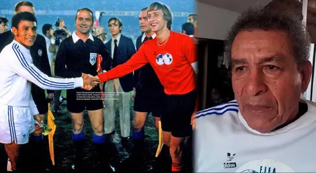 Héctor Chumpitaz contó por qué le dieron la cinta de capitán en el duelo entre América vs. Europa Héctor Chumpitaz contó por qué le dieron la cinta de capitán en el duelo entre América vs. Europa