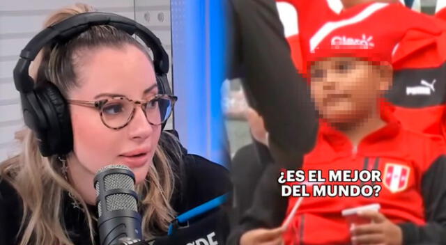 Periodista argentina no toleró que niño peruano vaya contra Lionel Messi