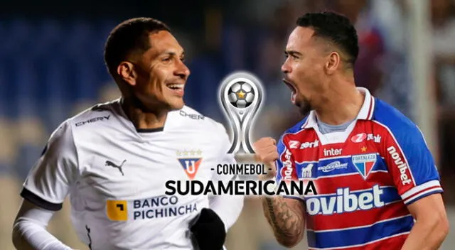 Con Paolo Guerrero, Liga de Quito se enfrentará a Fortaleza.