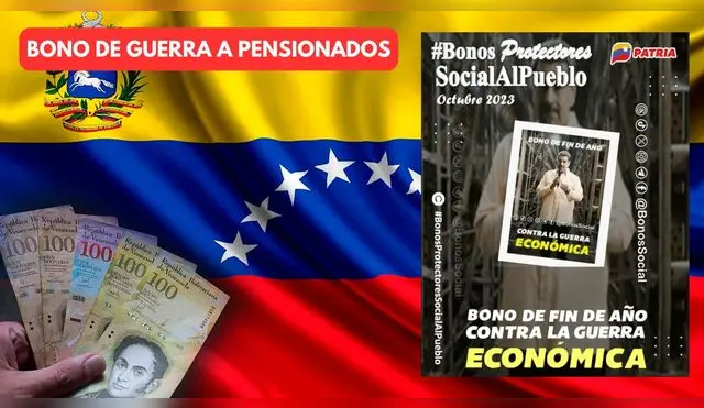 Conoce cómo cobrar el nuevo monto del Bono de Guerra Económica para pensionados. Conoce cómo cobrar el nuevo monto del Bono de Guerra Económica para pensionados.
