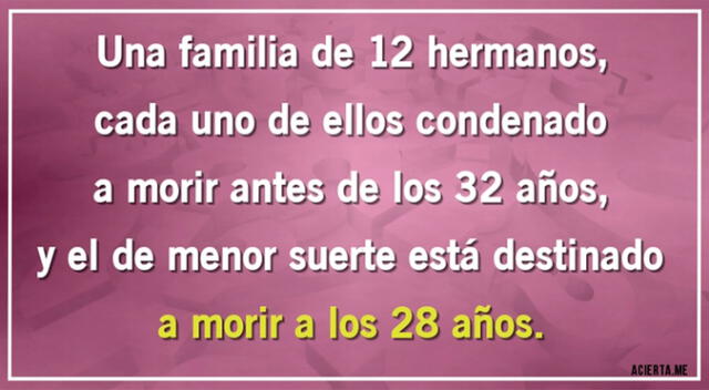 Pon a prueba tu capacidad mental intentando resolver este complicado desafío en tiempo récord.
