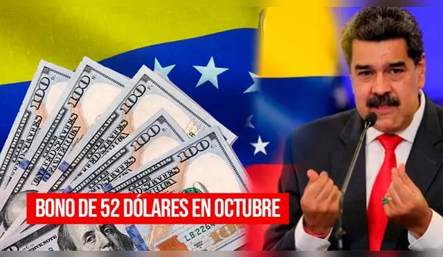 Conoce más detalles sobre el bono de 52 dólares en Venezuela.