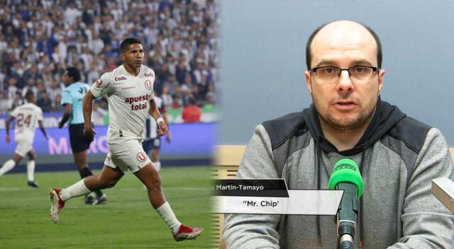 Mister Chip habló del gol de Edison Flores a Alianza Lima Mister Chip habló del gol de Edison Flores a Alianza Lima